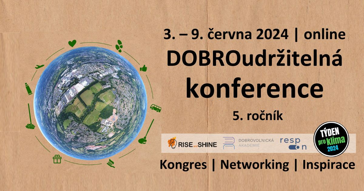 💙 DOBROudržitelná konference | Jak se dělají udržitelné akce 💙