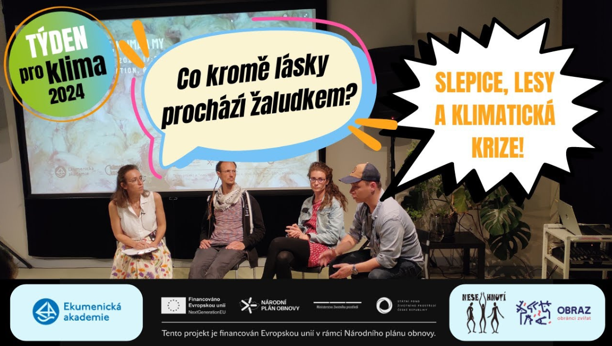 Záznam z diskuze | Slepice, klima a my