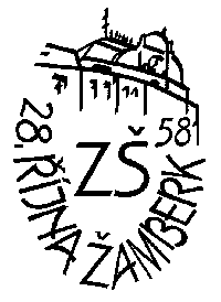 Logo ZŠ Žamberk 28.října 581